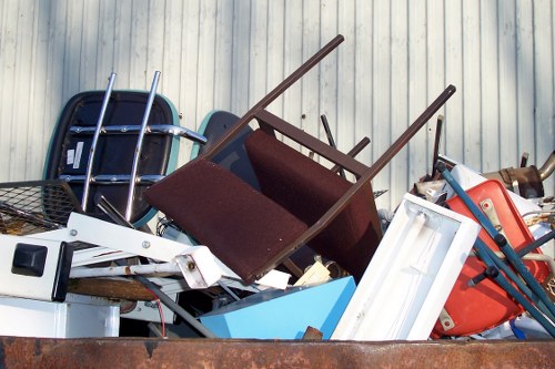 Eco-friendly house clearance process in Canary Wharf