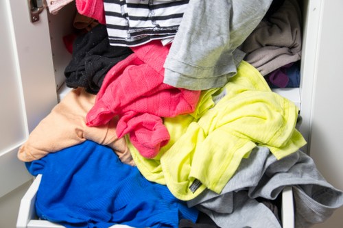 Supervisor conducting on-site risk assessment checklist at a property